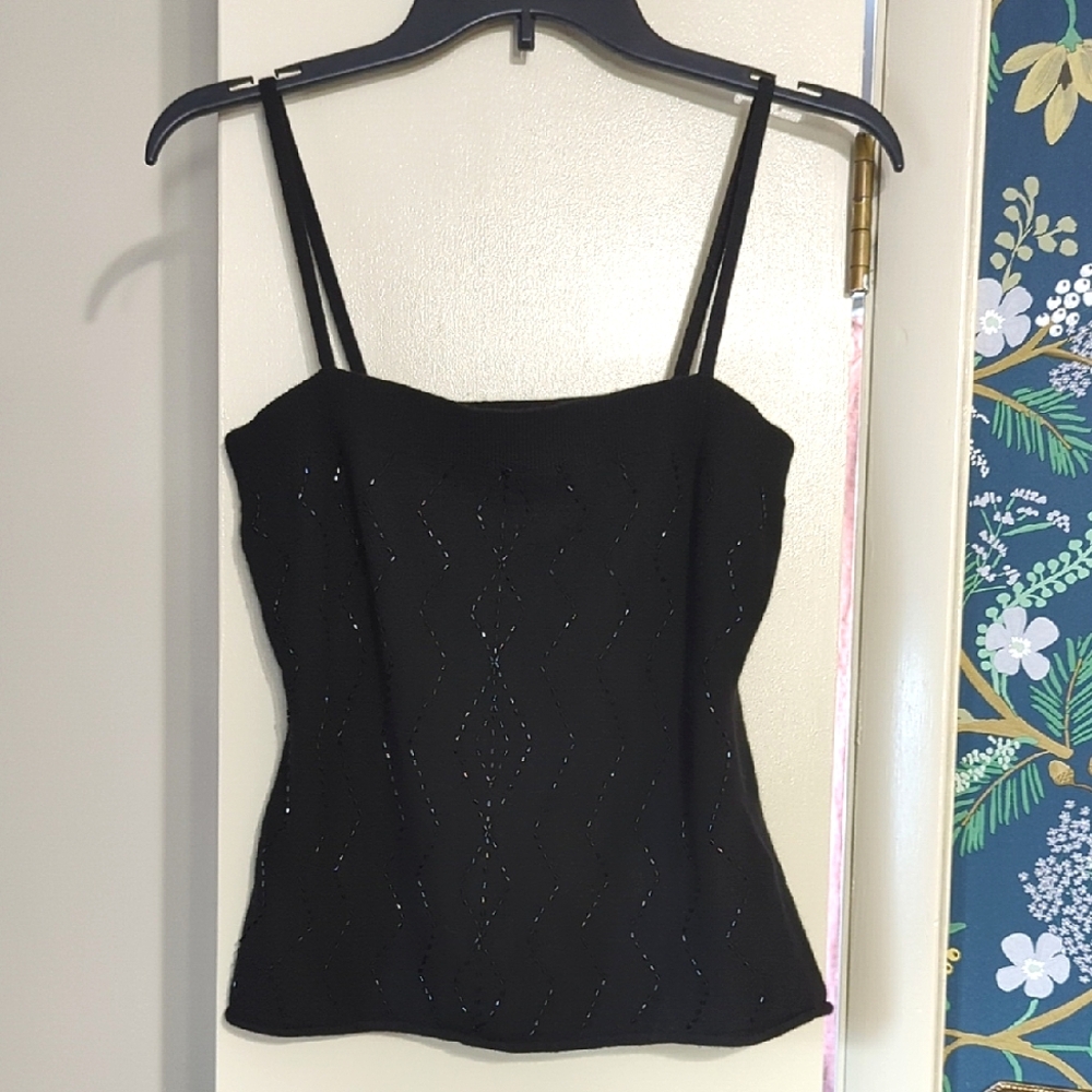 Vintage Banana Republic beaded camisole